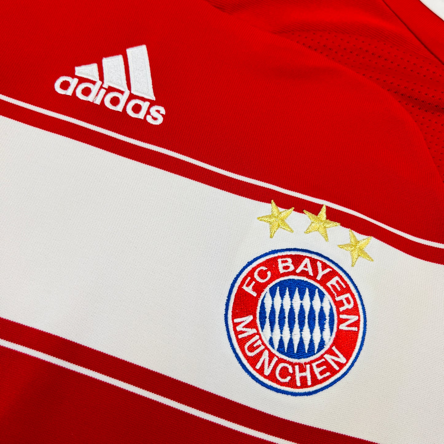 Adidas FC Bayern München Frank Ribéry 2008/09 Longsleeve Home Jersey