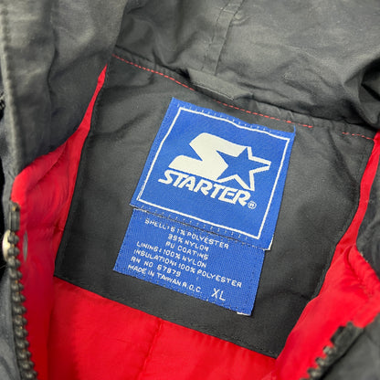 1850 Starter 90s DEG Düsseldorf Eishockey Coach Jacket