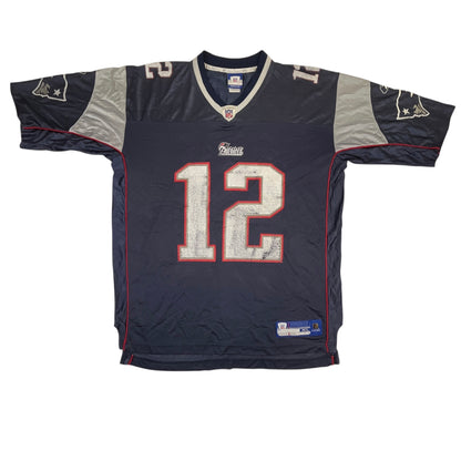 03025 Reebok Pittsburgh Patriots 2000s „Tom Brady“ Jersey