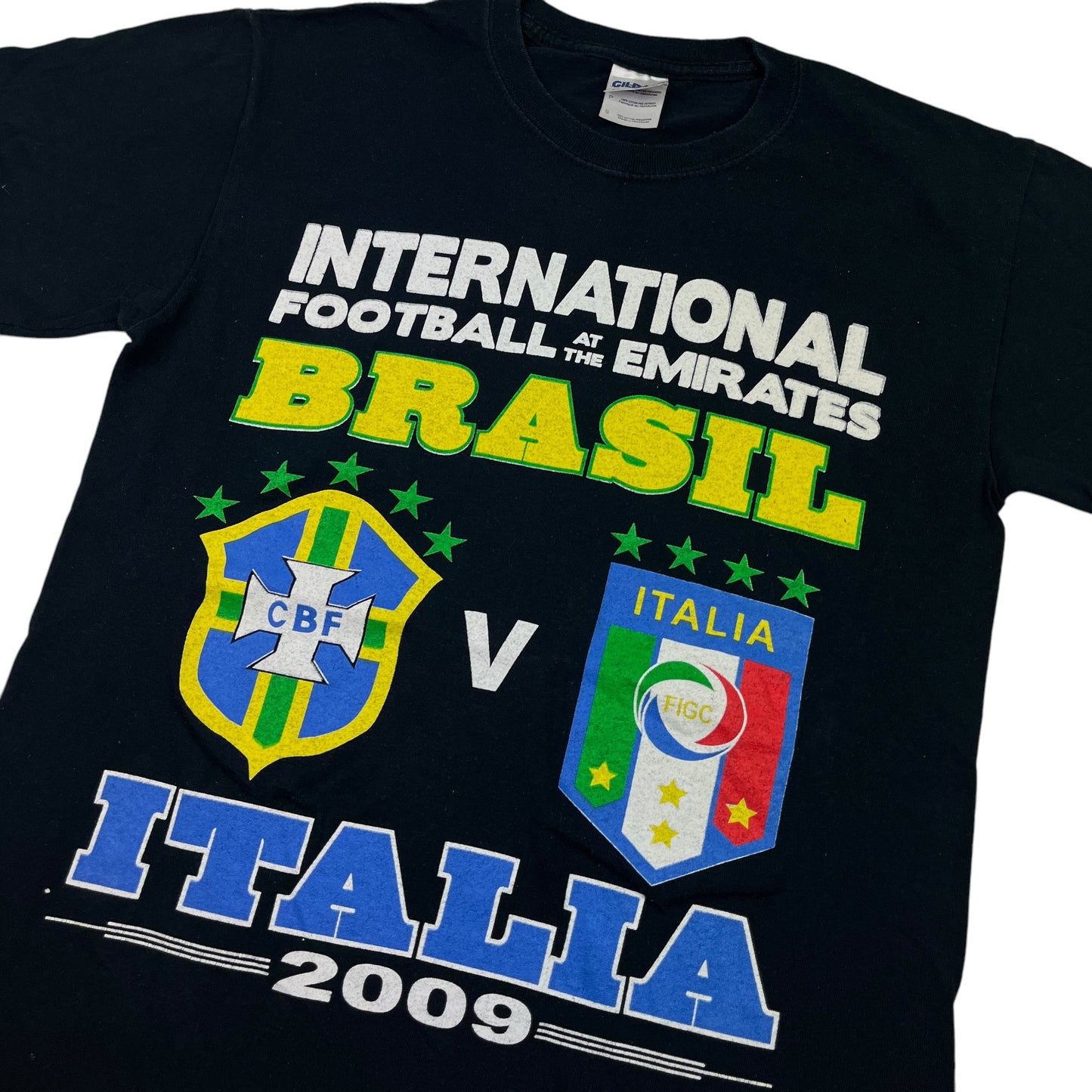 02397 Fruit of the Loom „International Football at the Emirates - Brasil vs Italia 2009 „ T-Shirt