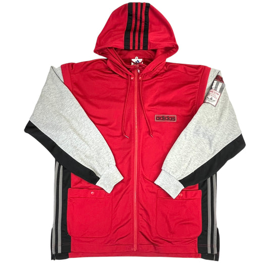 02527 Adidas 90s “Adibreak” convertible Basketball Tracktop / Vest