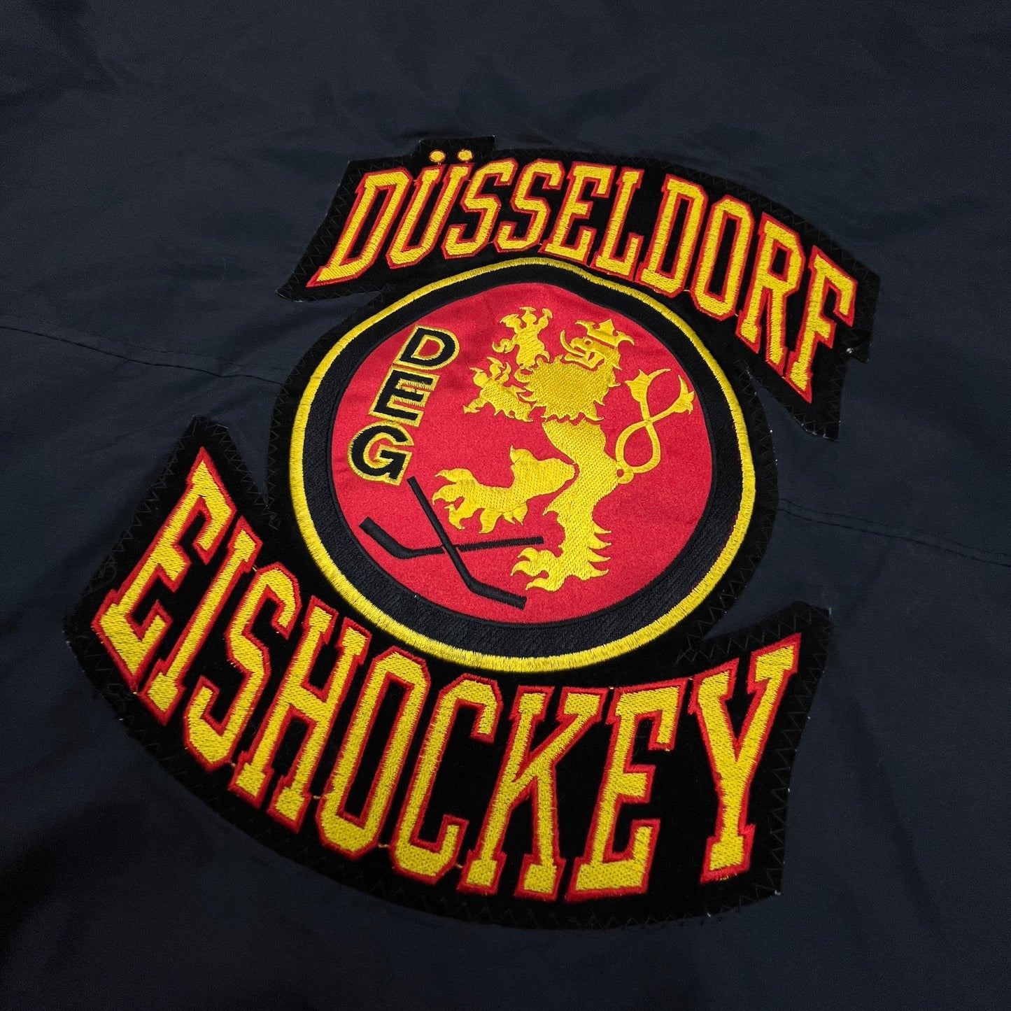 1850 Starter 90s DEG Düsseldorf Eishockey Coach Jacket