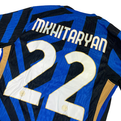 02703 Nike Inter Milan Henrikh Mkhitaryan 2024-2025 Home Jersey