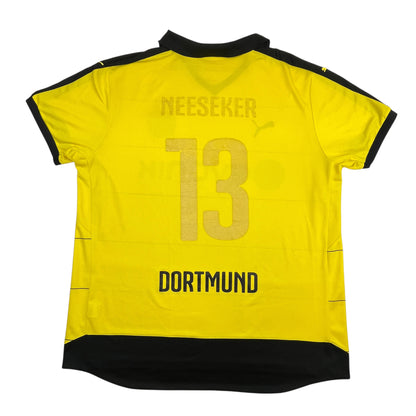 02616 Puma Borussia 2015/2016 „Neeseker“ Home Fan Jersey