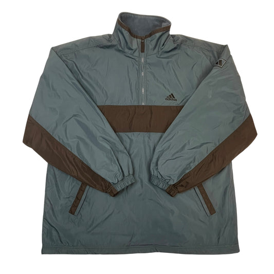 02803 Adidas 90s 1/4 Zip Fleece Lined Jacket