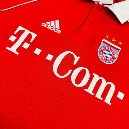 02701 Adidas FC Bayern München Lukas Podolski 2006-2007 Home Jersey