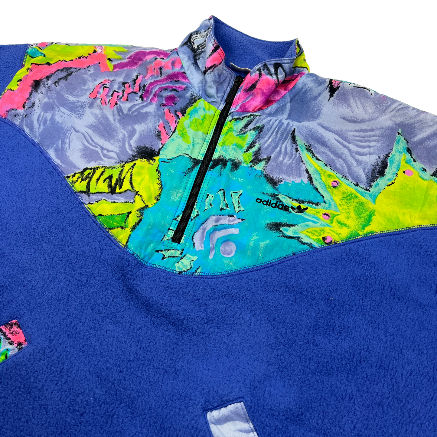 01838 Adidas 90s Fleece 1/4 Zip Sweater