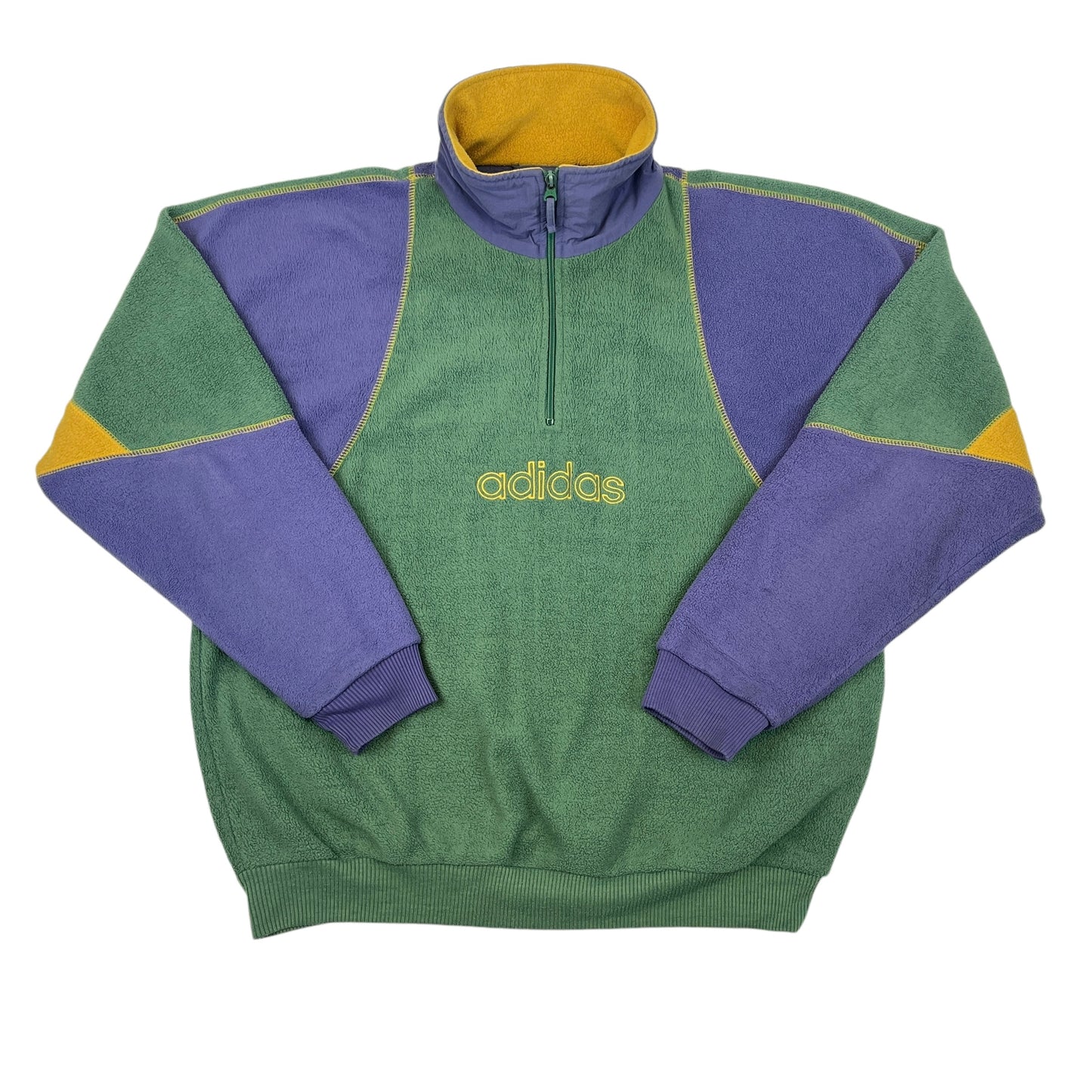02224 Adidas 90s Fleece 1/4 Zip Sweater