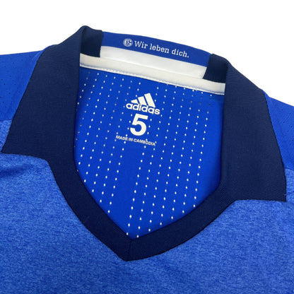 ADIDAS FC Schalke 04 2016/18 Longsleeve Home Jersey