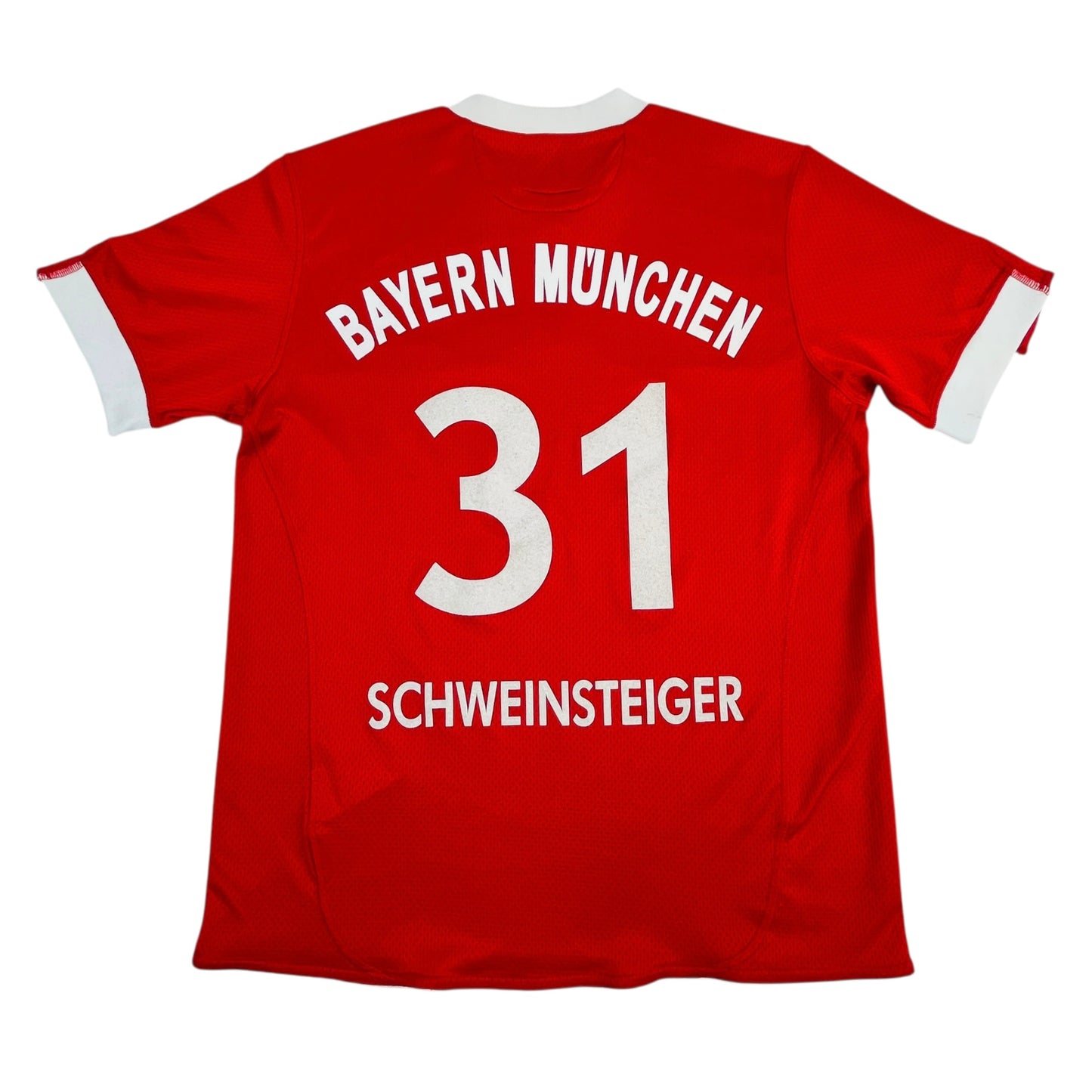 02730 Adidas FC Bayern München „Sebastian Schweinsteiger“ Fanmade 2009-2010 Home Jersey