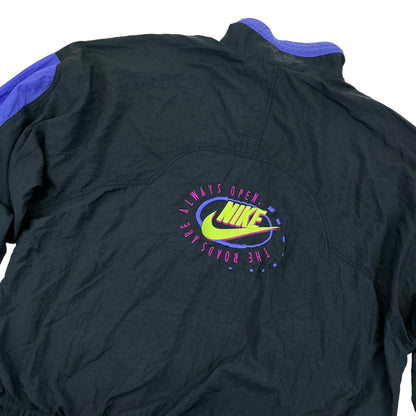 02202 Nike „the roads are always open“ 90s windbreaker