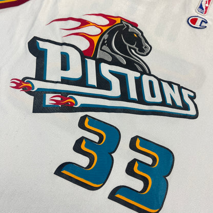 02641 Champion Detroit Pistons Grant Hill Jersey