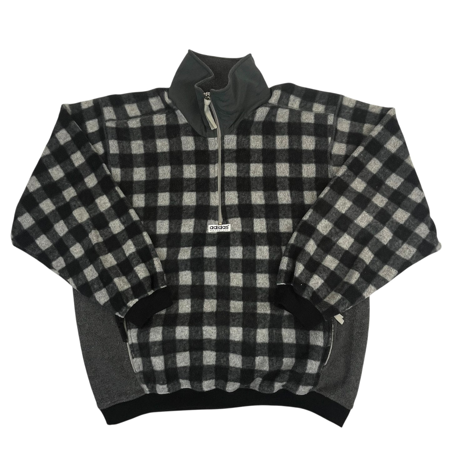 02918 Adidas Adventure 90s 1/4 Zip Fleece Sweater