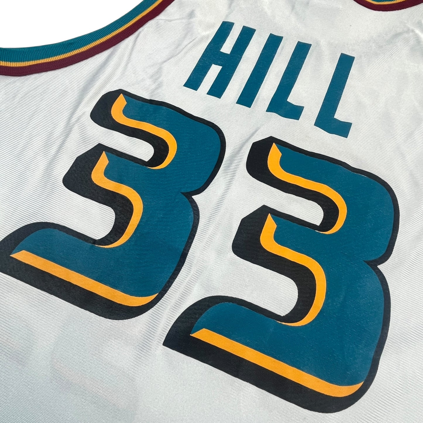 02641 Champion Detroit Pistons Grant Hill Jersey