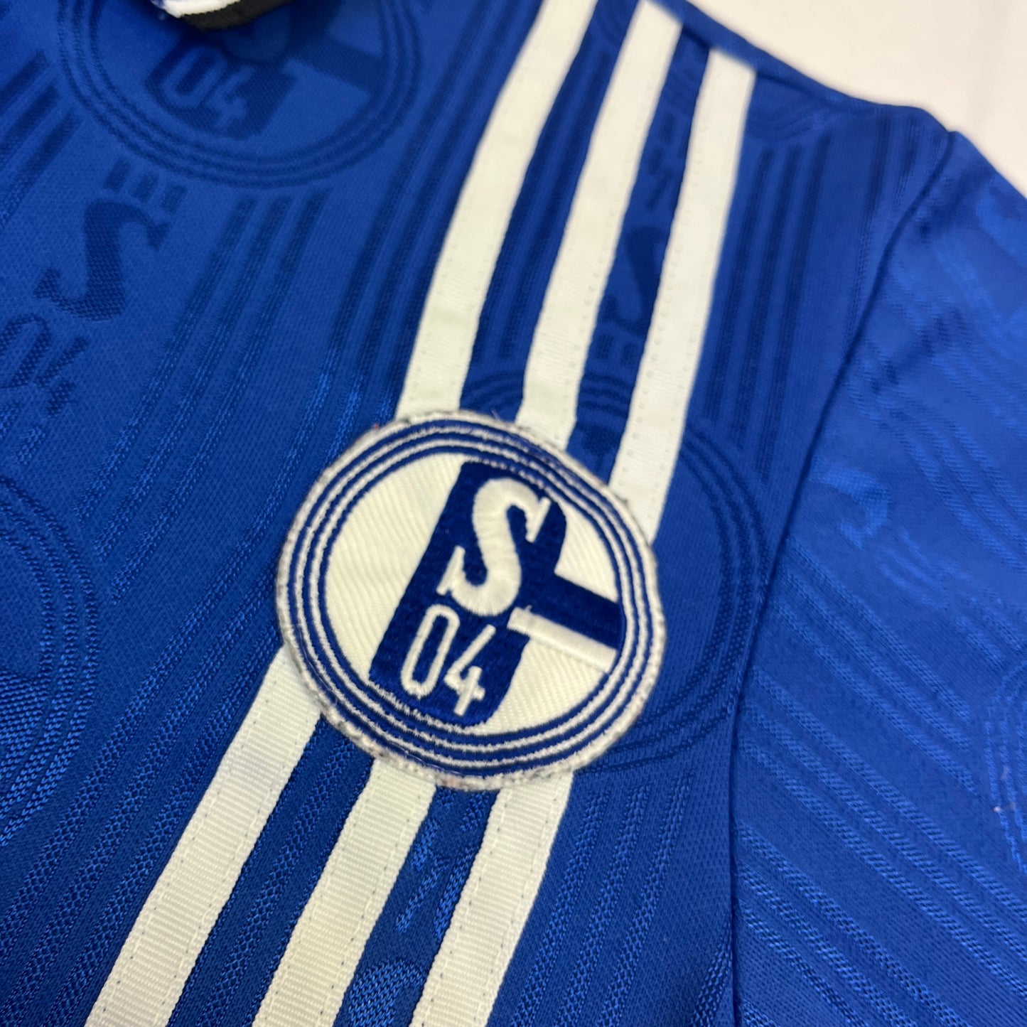 Adidas FC Schalke 04 1996-1997 Home Jersey