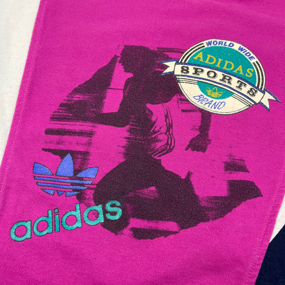 02395 Adidas „World Wide Sports“ 90s Sweater