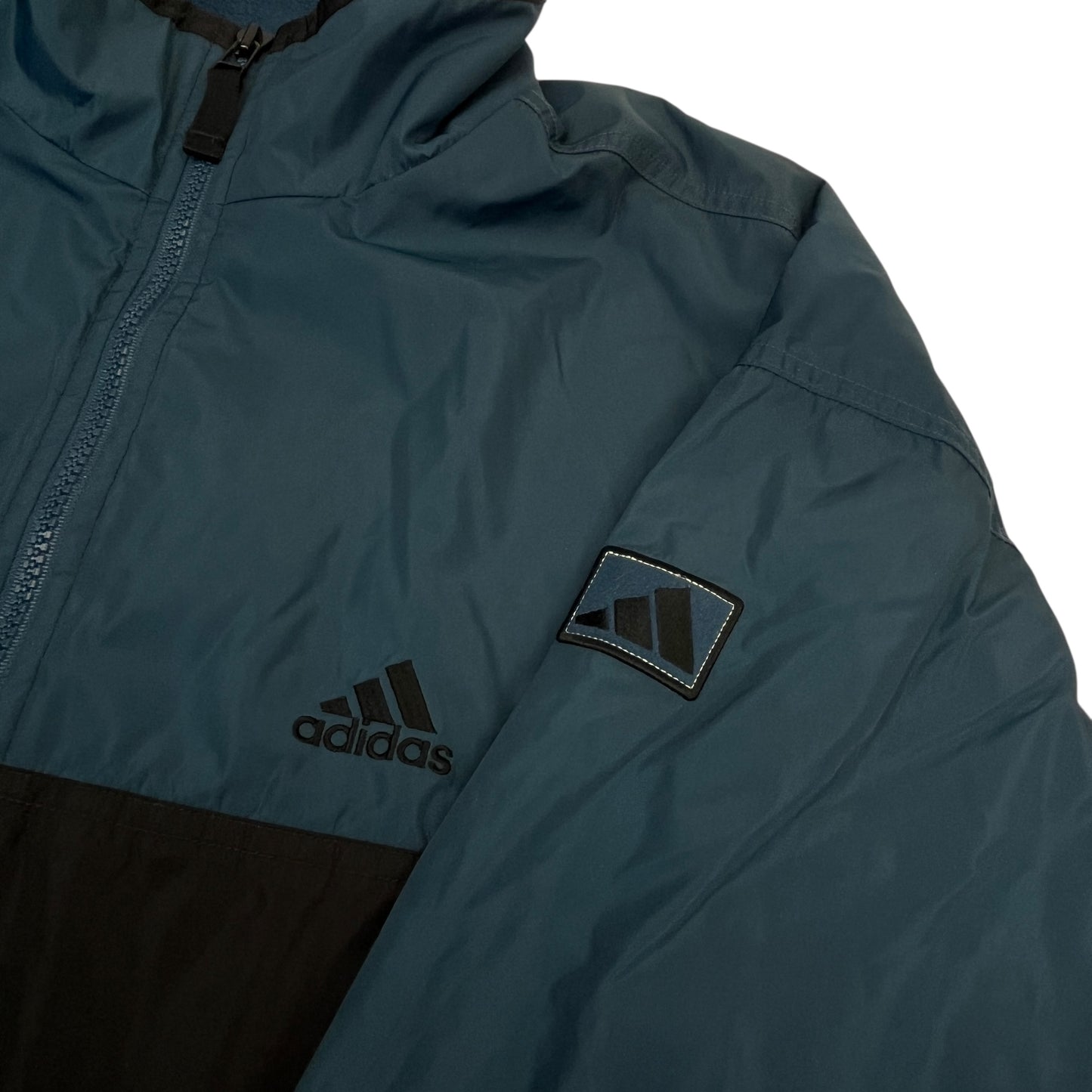 02803 Adidas 90s 1/4 Zip Fleece Lined Jacket