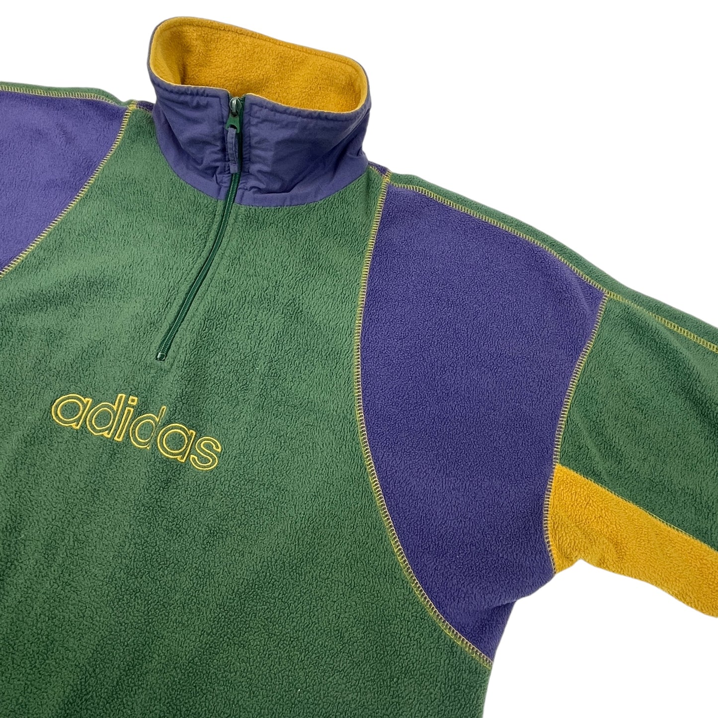 02224 Adidas 90s Fleece 1/4 Zip Sweater