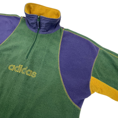 02224 Adidas 90s Fleece 1/4 Zip Sweater