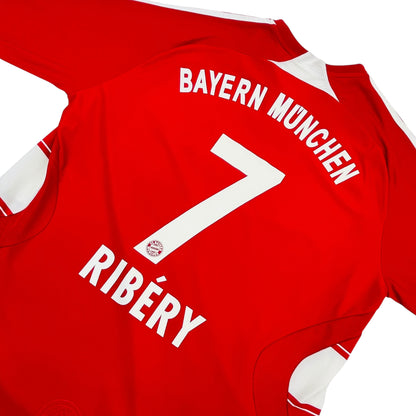 Adidas FC Bayern München Frank Ribéry 2008/09 Longsleeve Home Jersey
