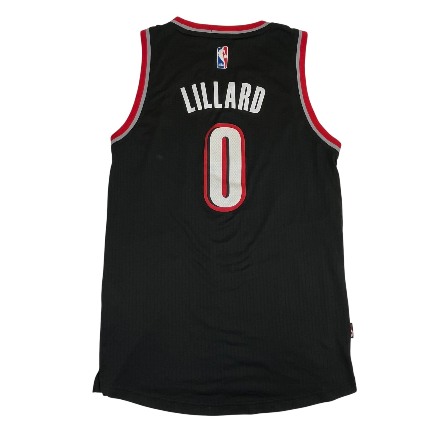 02526 Adidas Portland Trailblazers Damian Lillard Jersey