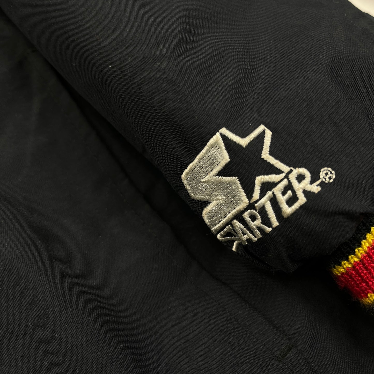 1850 Starter 90s DEG Düsseldorf Eishockey Coach Jacket