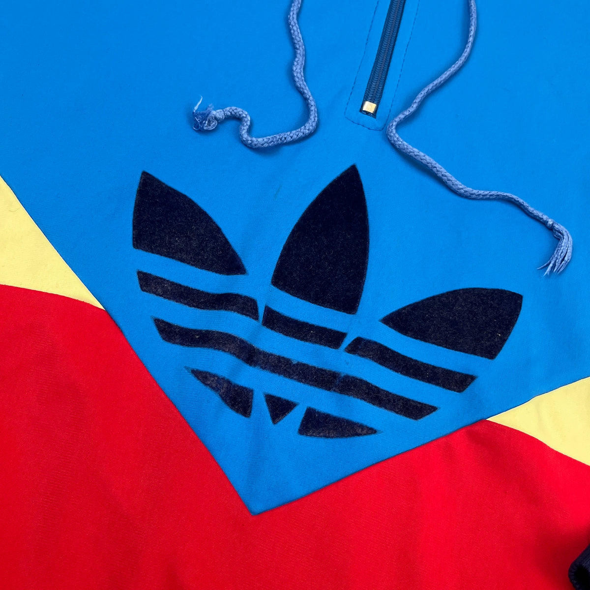 ADIDAS 1/4 Zip “Made in West Germany” 80s Hoodie