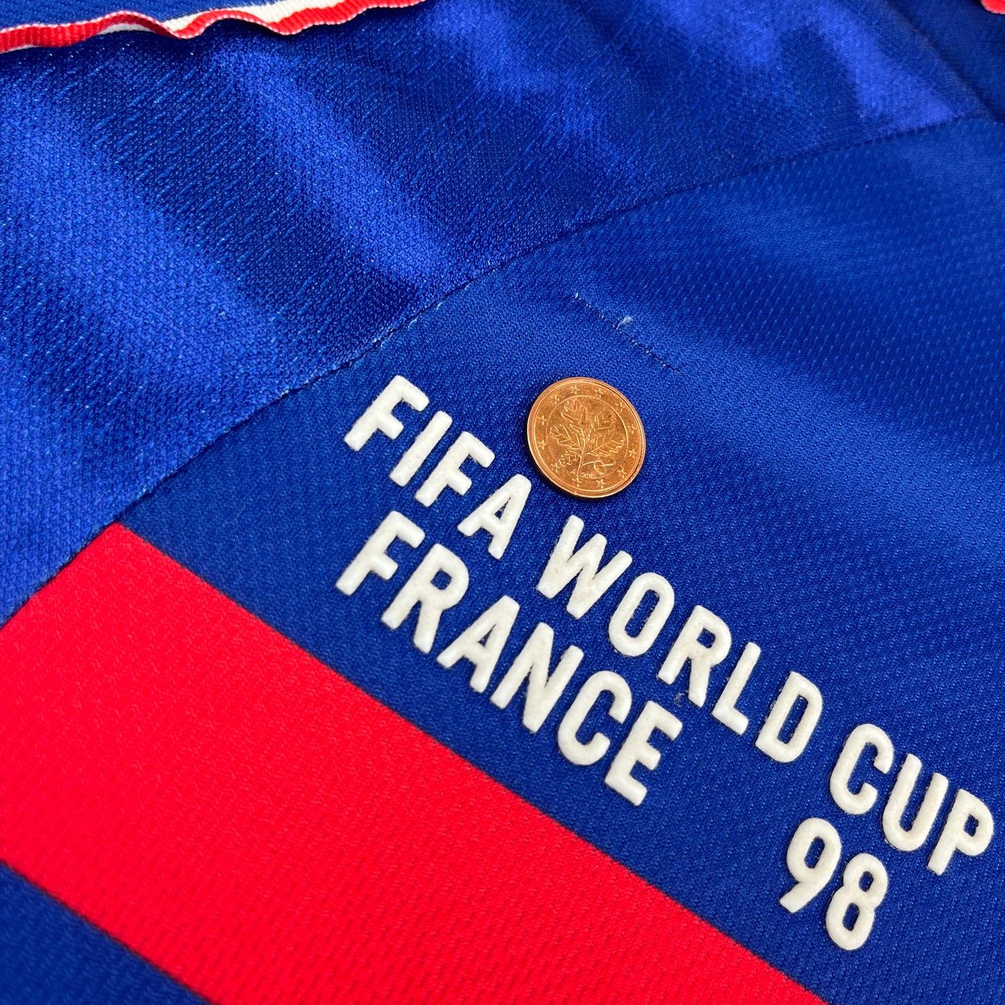 02699 Adidas French National Team 1998 Home Jersey (2000 Retro)