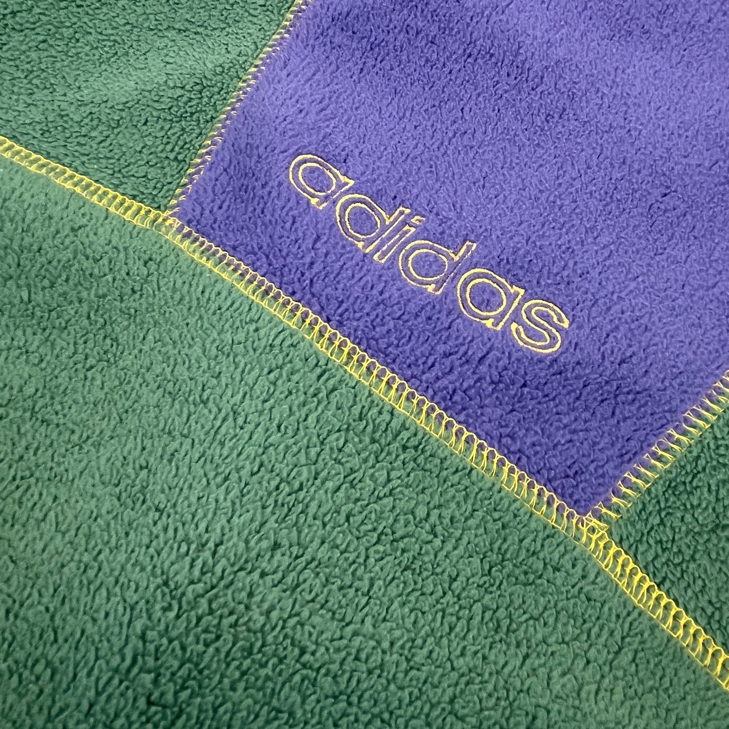 02224 Adidas 90s Fleece 1/4 Zip Sweater