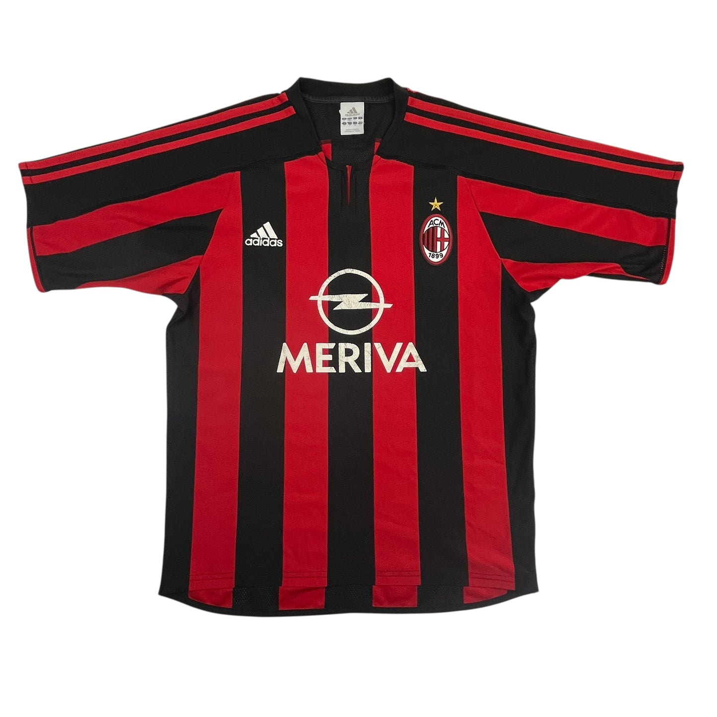02719 Adidas AC Milan 2003-2004 Home Jersey