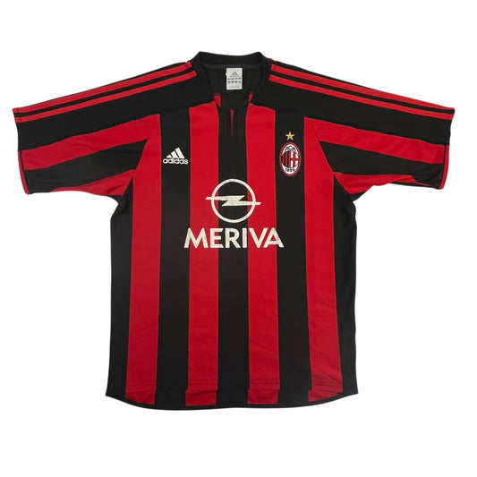 02719 Adidas AC Milan 2003-2004 Home Jersey