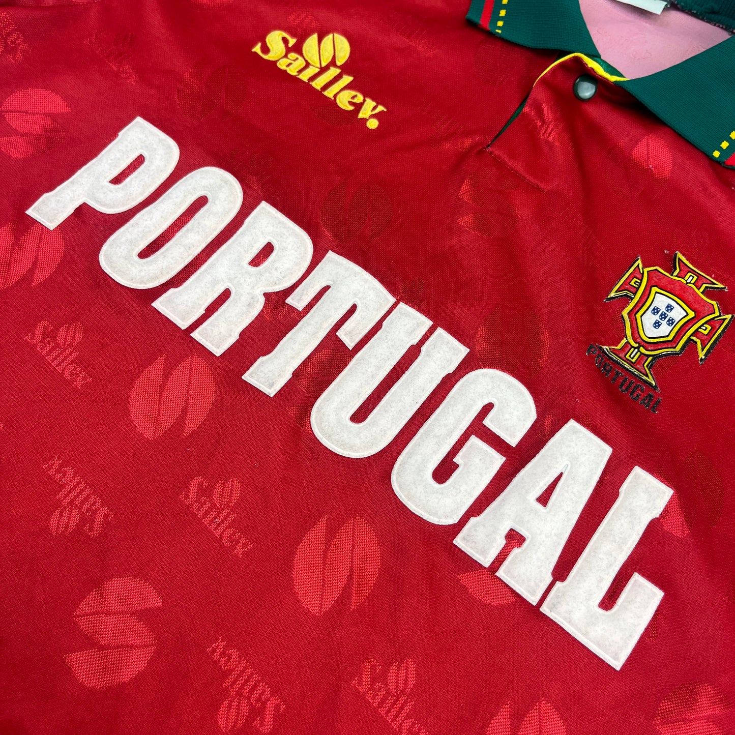 02734 Salliev Portugal National Team 1995 Home Jersey „Replika“