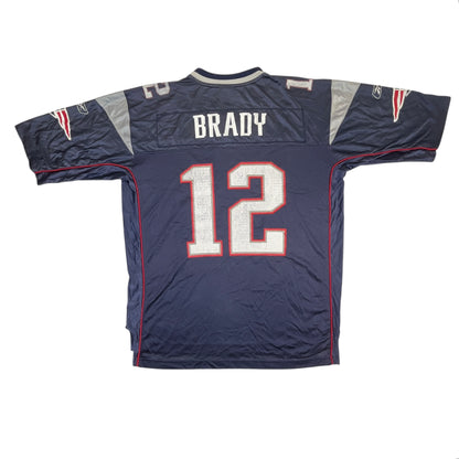 03025 Reebok Pittsburgh Patriots 2000s „Tom Brady“ Jersey