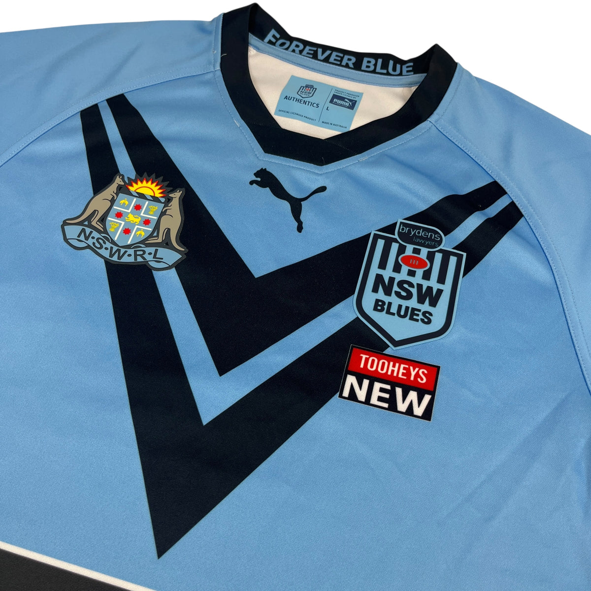 PUMA New South Wales (NSW) Blues State of Origin Rugby 2021 Jersey