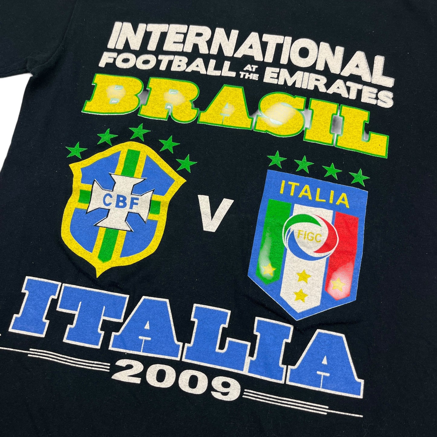 02397 Fruit of the Loom „International Football at the Emirates - Brasil vs Italia 2009 „ T-Shirt