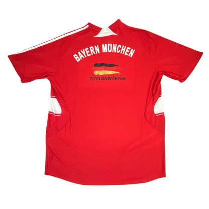 02990 Adidas FC Bayern München 2007-2008 Home Jersey
