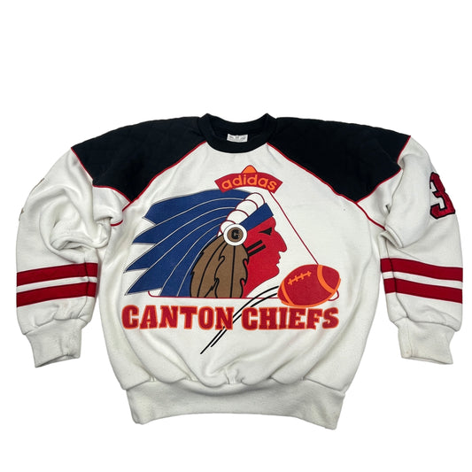 01906 Adidas Vintage Canton Chiefs Sweater