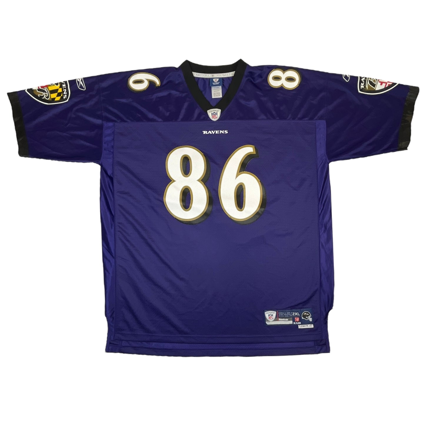 03022 Reebok Baltimore Ravens 2000s „Todd Heap“ Jersey