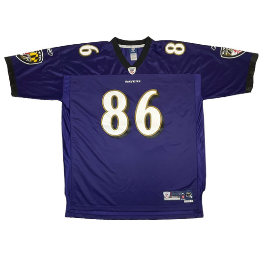 03022 Reebok Baltimore Ravens 2000s „Todd Heap“ Jersey