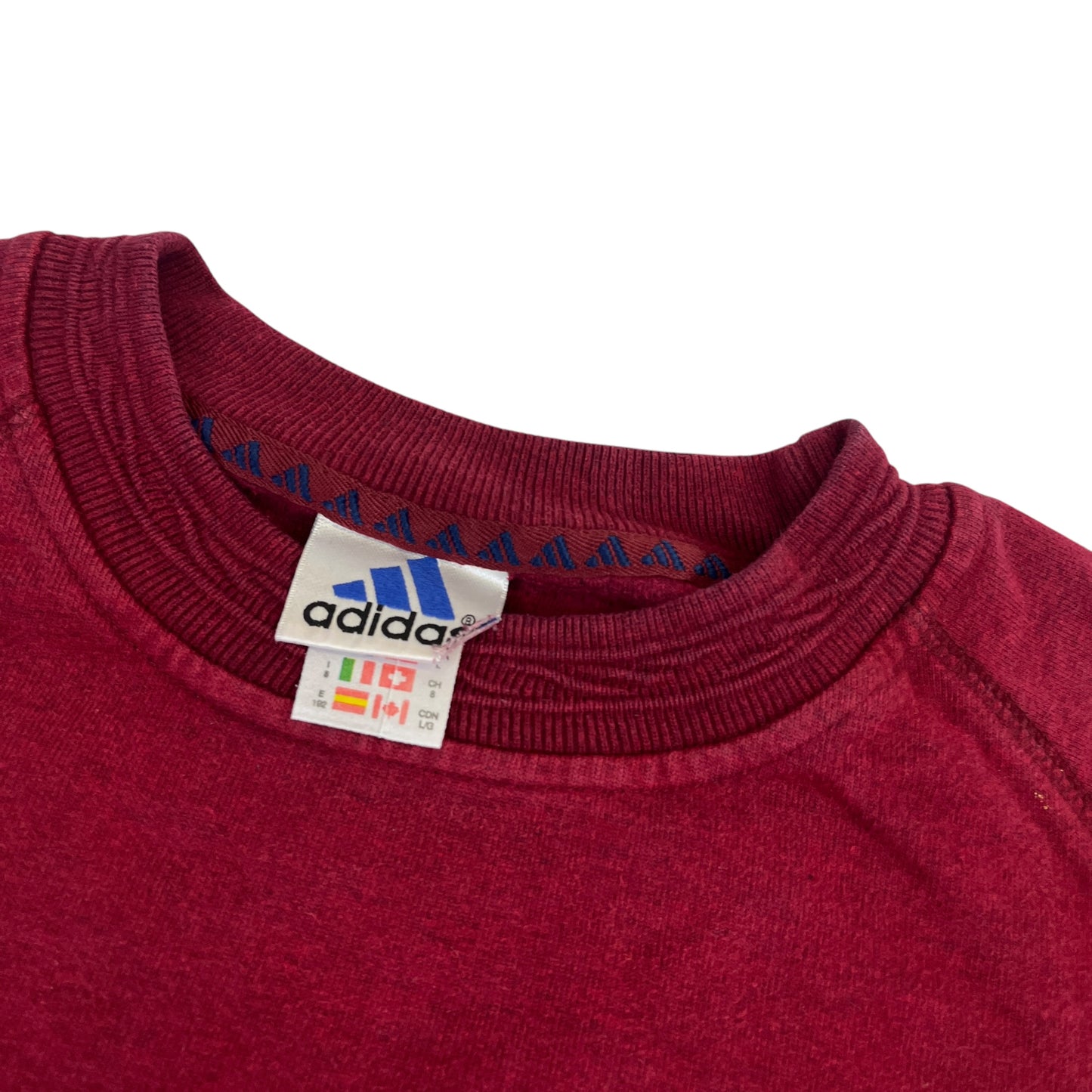 02584 Adidas 90s Logo Sweater