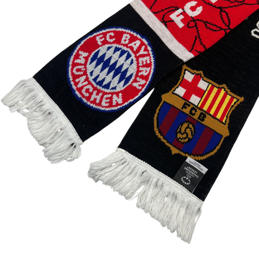 FC Bayern München vs FC Barcelona Champions League Scarf