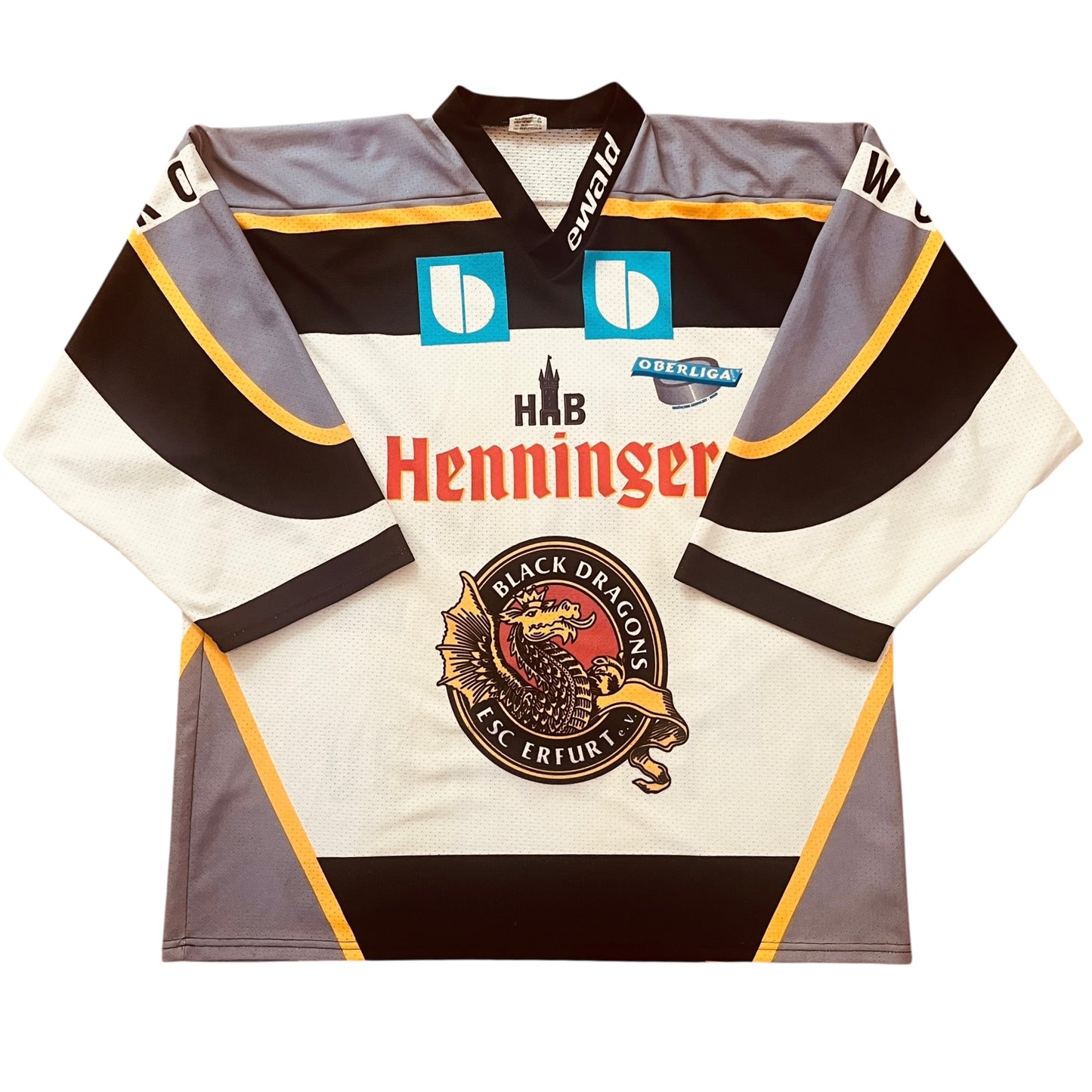 EWALD Erfurt Black Dragons Rouslan Toujikov 2000/2001 Jersey (signed by multiple players)