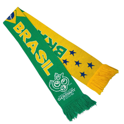 Official World Cup Germany „Brazil“ Fan Scarf