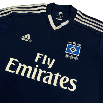 02888 Adidas HSV 125th Anniversary 2012 Fan “Vossi” Away Jersey