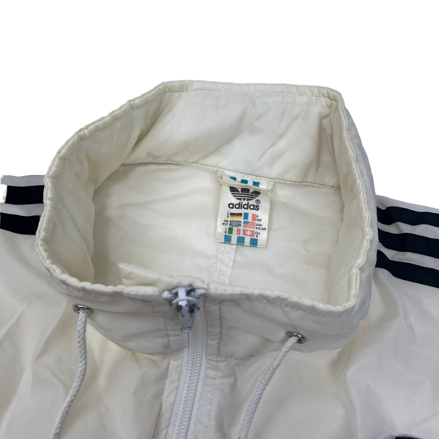 01897 Adidas Vintage DFB German National Team 88/90 Rainjacket