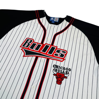 Starter Chicago Bulls 90s Baseballshirt