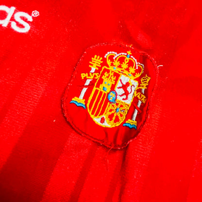 02942 Adidas Spanish National Team 1994-1996 Home Jersey