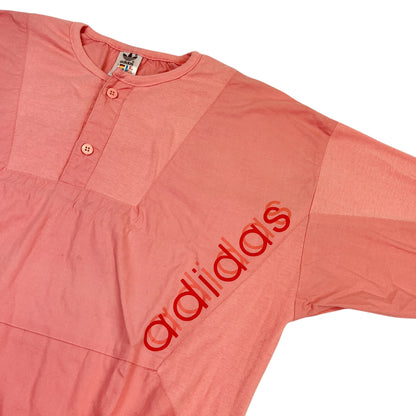 02880 Adidas 80s 1/4 Button Sweater