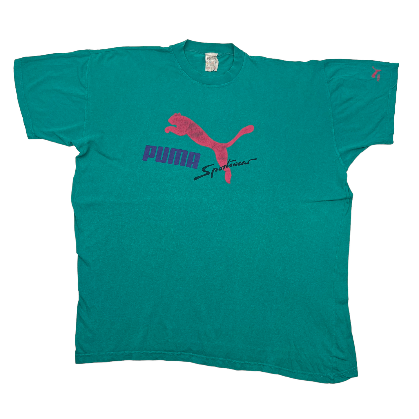 01677 Puma 80s Vintage Logo Tshirt