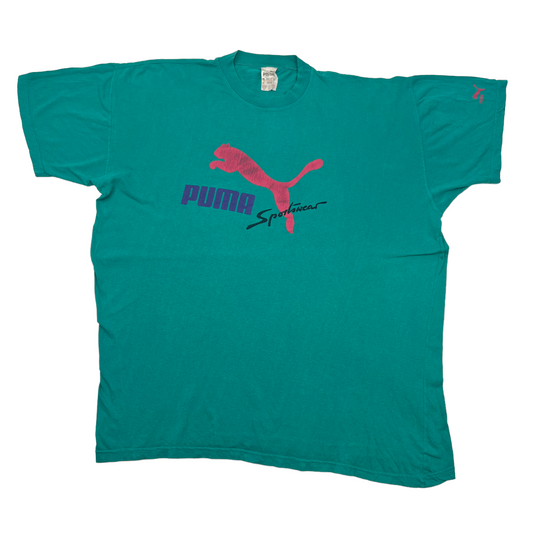 01677 Puma 80s Vintage Logo Tshirt